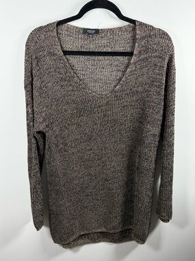 BABATON | Jarrod V-Neck Linen & Silk Sweater